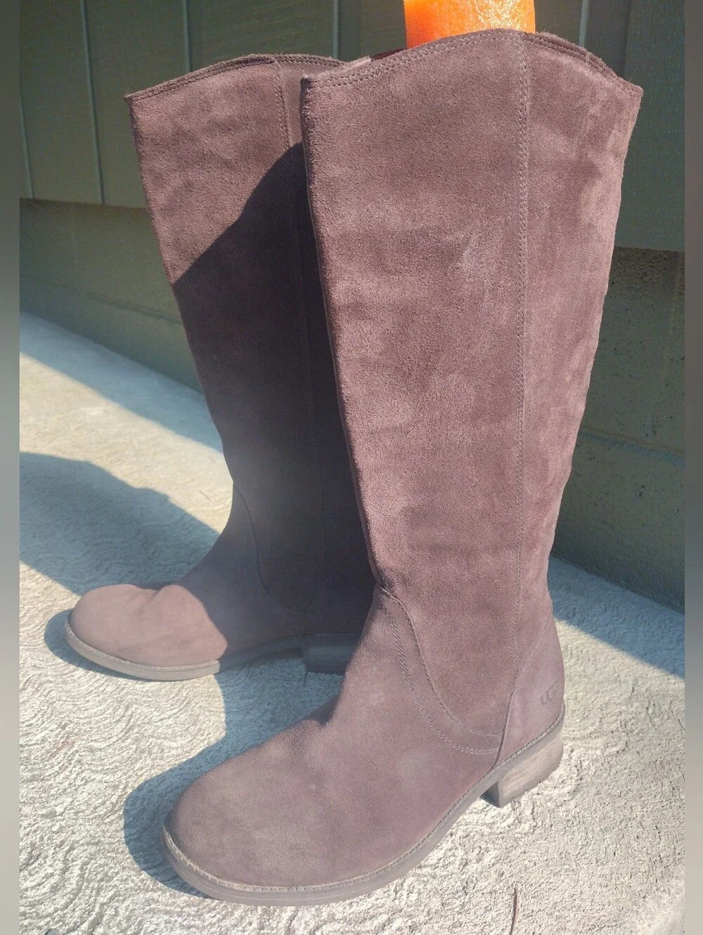 UGG Women's Size 8.5 Boots Tall Seldon 1005434 Purple Insulated Water Resistant